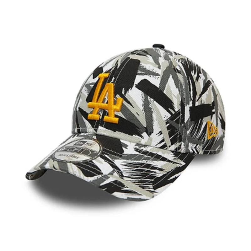 New Era Camo LA Dodgers Cap - White - قبعة